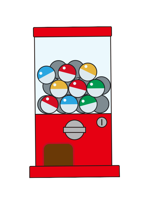 ガチャガチャ アニメーション